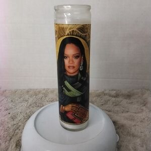 NEW NEVER USED RIHANNA PRAYER CANDLE BY BOBBY K.